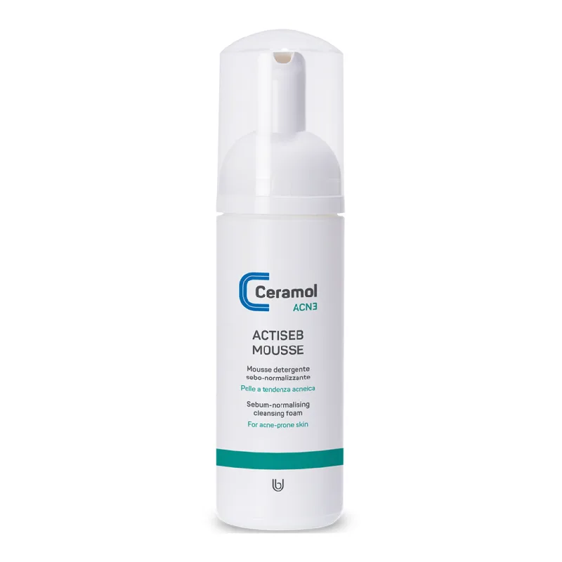Spuma de curatare pentru acnee si piele grasa, 150 ml, Ceramol — preț și oferte