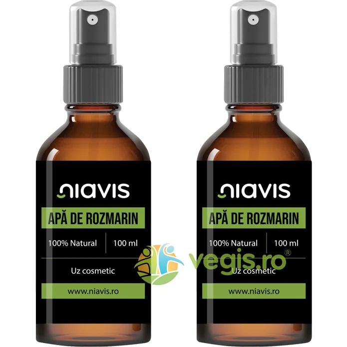 Pachet Apa de Rozmarin 100ml+100ml NIAVIS — preț și oferte
