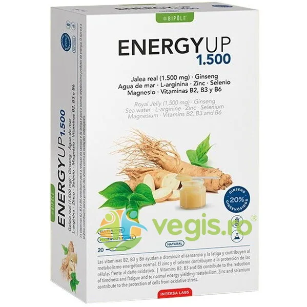 Energy Up 1.500 20 fiole x 15ml BIPOLE — preț și oferte