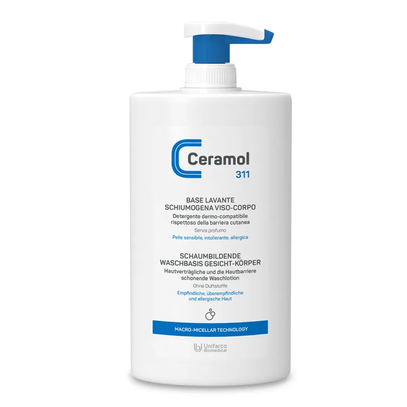 Lotiune de curatare pentru corp si ten, 400 ml, Ceramol — preț și oferte