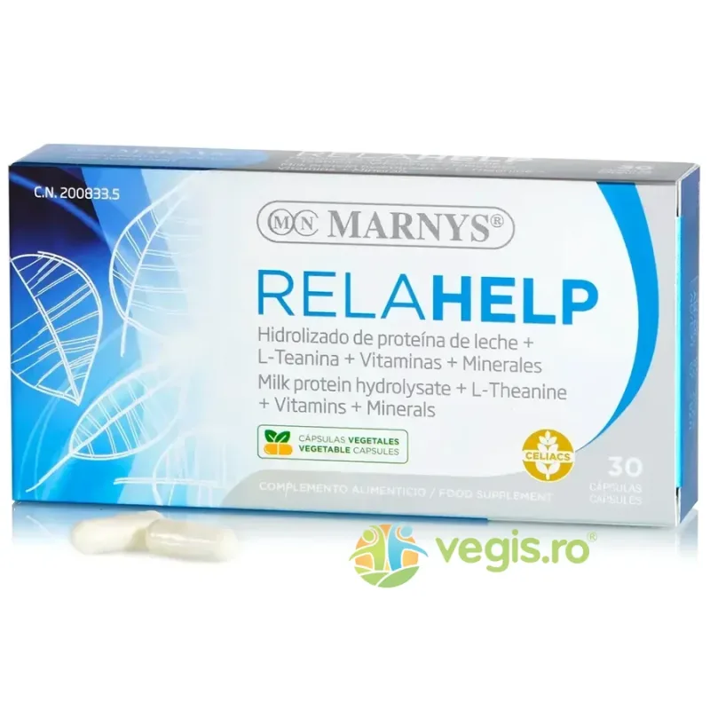 Relahelp - Anti-Stres, Relaxare, Stare de Bine 30cps MARNYS — preț și oferte