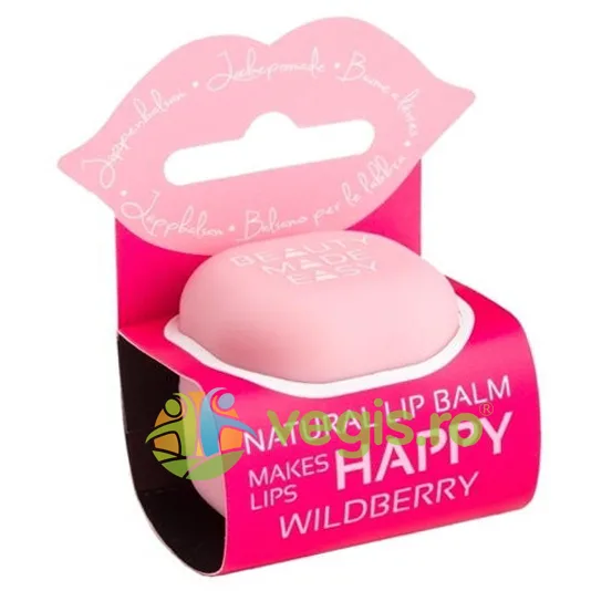 Balsam Natural de Buze cu Fructe de Padure 6.8g BEAUTY MADE EASY — preț și oferte