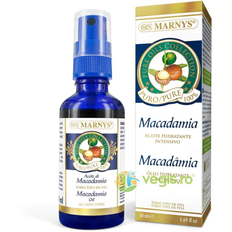 Ulei de Macadamia Intensiv Hidratant pentru Piele si Par 50ml MARNYS — preț și oferte