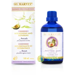 Ulei de Masaj cu Avocado si Shea - Hidratant si Nutritiv pentru Piele Uscata si Deshidratata Bio 100ml