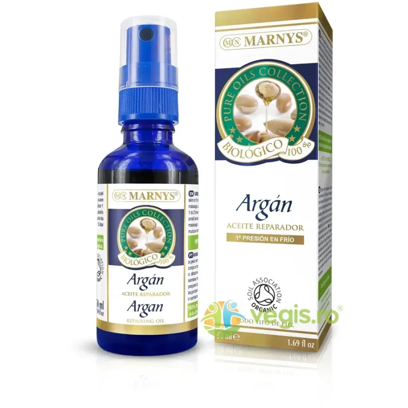 Ulei de Argan Bio pentru Par si Piele 50ml MARNYS — preț și oferte