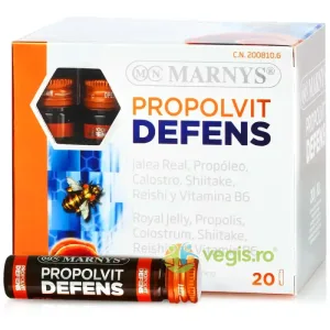 Propolvit Defens - Laptisor de Matca, Colostru, Propolis, Shiitake, Reishi si Vitamina B6  20 Fiole
