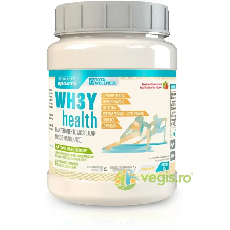Whey Health - Complex Post-Workout cu 5 Surse de Proteine, Colostru si Enzime Digestive 490g MARNYS&nbsp;SPORT — preț și oferte