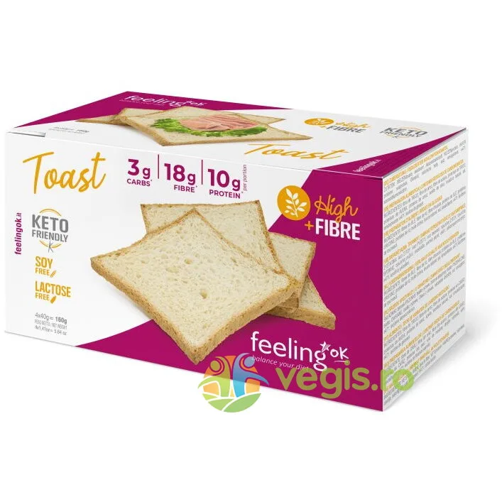 Toast cu Fibre 160g FEELINGOK — preț și oferte