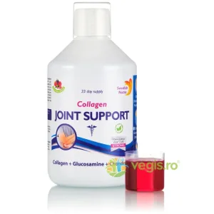 Joint Support - Colagen 5000mg Lichid Hidrolizat Tip 1, 2 si 3 + Glucozamina, Condroitina, MSM, Turmeric, Ceai Verde,  Vitamina C, B12, D3 500ml