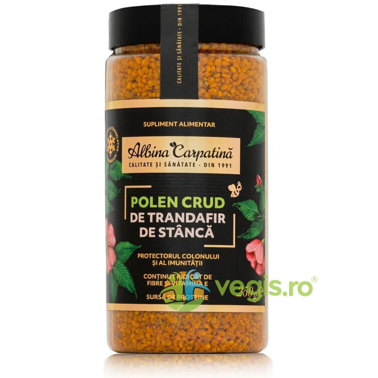 Polen Crud de Trandafir de Stanca 250g Albina Carpatina — preț și oferte