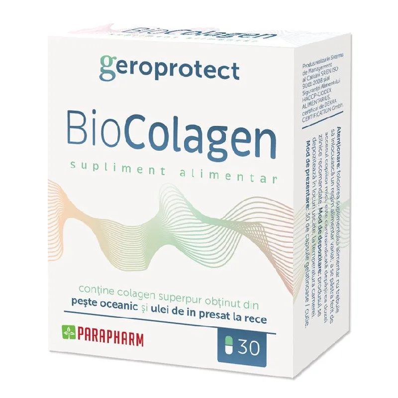 BioColagen Forte, 30 capsule, Parapharm — preț și oferte