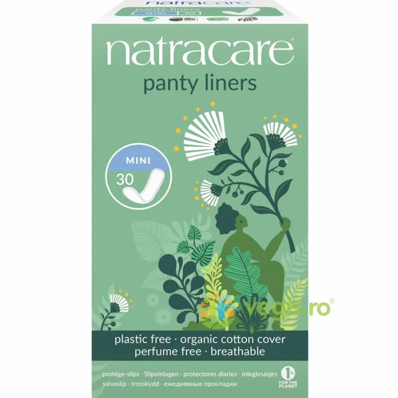 Absorbante Zilnice Respirabile Mini 30buc NATRACARE — preț și oferte