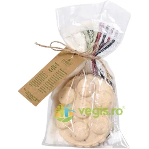 Set pentru Masaj Anti-celulitic (Sapun cu Frunze de Maslin + Manusa Exfolianta) 135g
