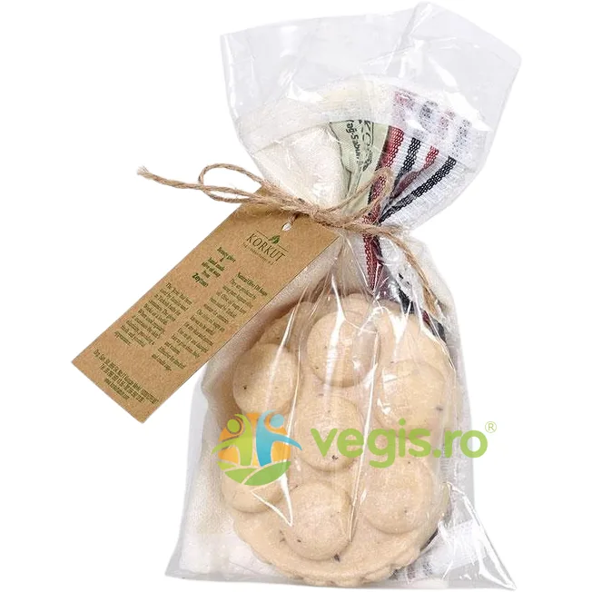 Set pentru Masaj Anti-celulitic (Sapun cu Frunze de Maslin + Manusa Exfolianta) 135g OLIVOS — preț și oferte