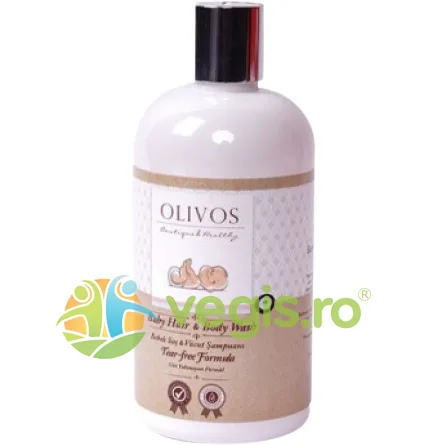 Sampon si Gel de Dus pentru Bebelusi fara Lacrimi 400ml OLIVOS — preț și oferte