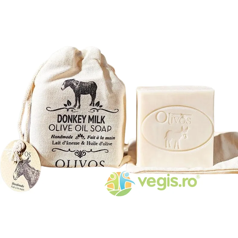 Sapun Vitaminizant cu Lapte de Magarita si Ulei de Masline 150g OLIVOS — preț și oferte