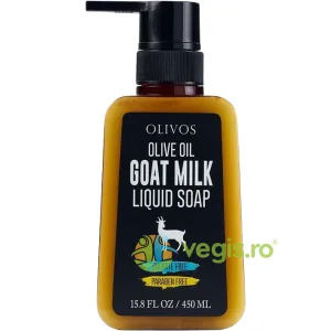 Sapun Lichid cu Lapte de Capra si Ulei de Masline 450ml
