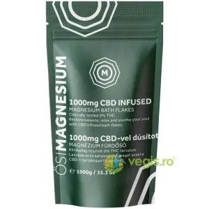 Fulgi de Baie cu Magneziu Infuzati cu CBD 1kg