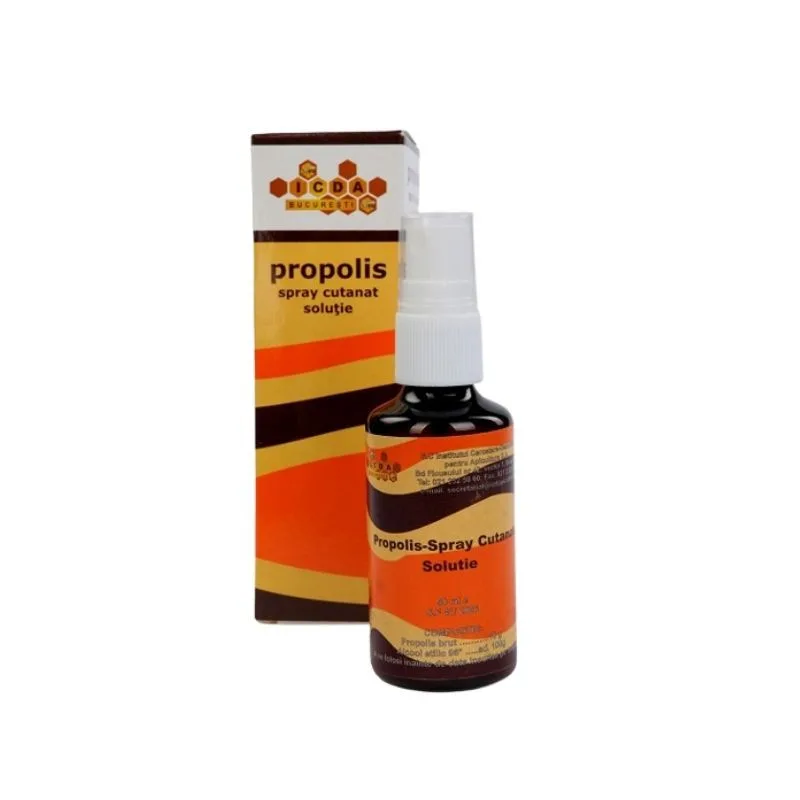 Institutul de Apicultura Propolis Spray, 50ml ICD Apicultura — preț și oferte