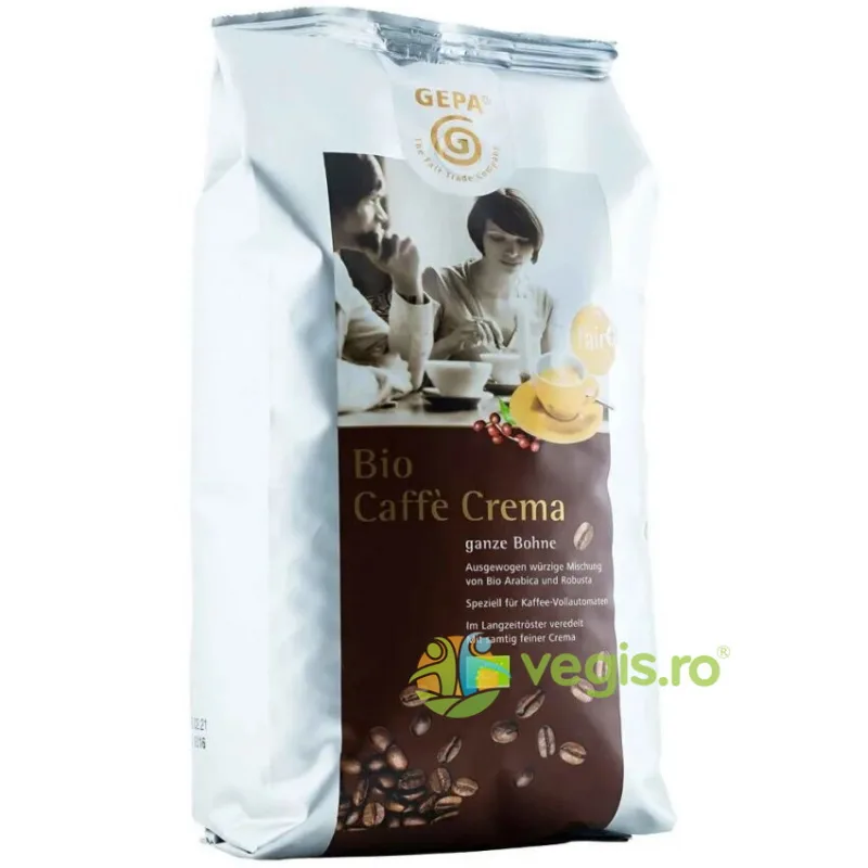 Cafea Boabe Crema Ecologica/Bio 1kg GEPA The Fair Trade Company — preț și oferte