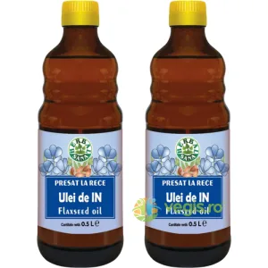 Pachet Ulei din Seminte de In 500ml+500ml