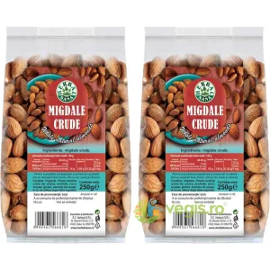 Pachet Migdale Crude 250g+250g