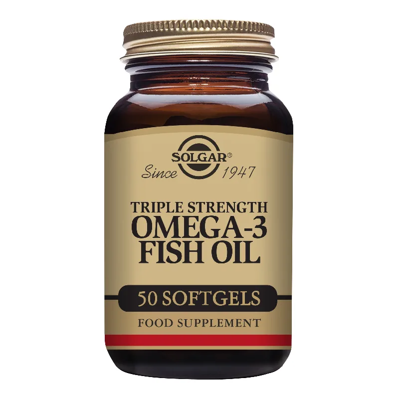 Omega-3 Triple Strength, 50 capsule, Solgar — preț și oferte