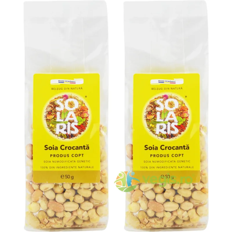 Pachet Soia Crocanta 50g+50g SOLARIS — preț și oferte