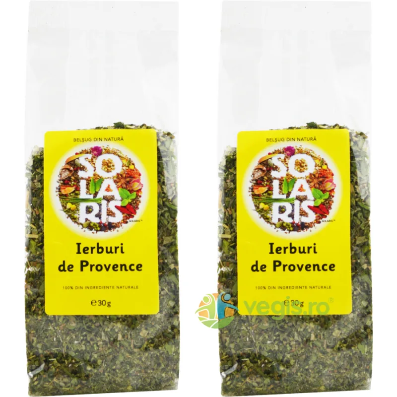 Pachet Condiment Ierburi de Provence 30g+30g SOLARIS — preț și oferte