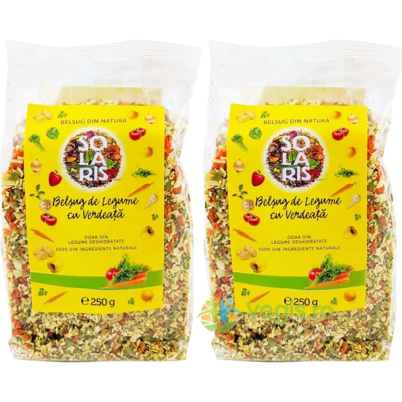 Pachet Condiment Belsug de Legume cu Verdeata 250g+250g SOLARIS — preț și oferte