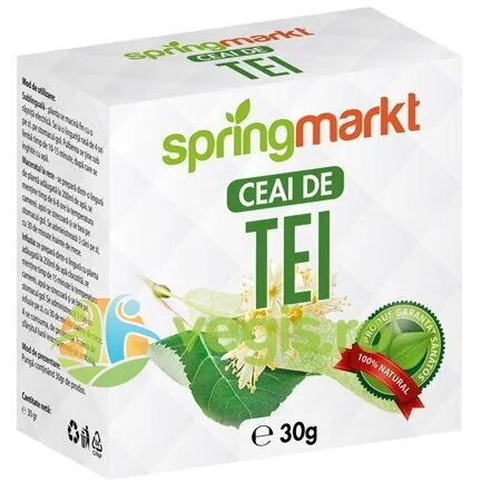Ceai de Tei Flori 30g springmarkt — preț și oferte