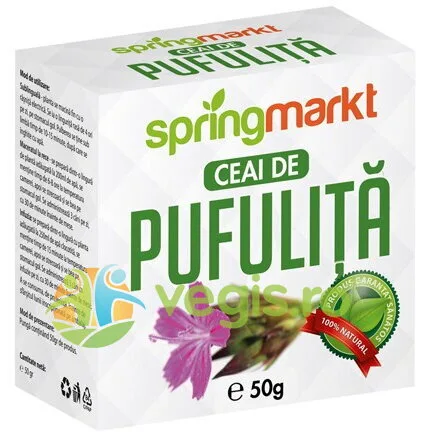 Ceai de Pufulita 50g springmarkt — preț și oferte