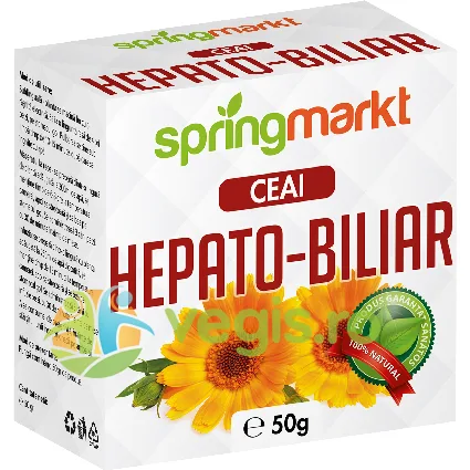 Ceai Hepato-Biliar 50g springmarkt — preț și oferte