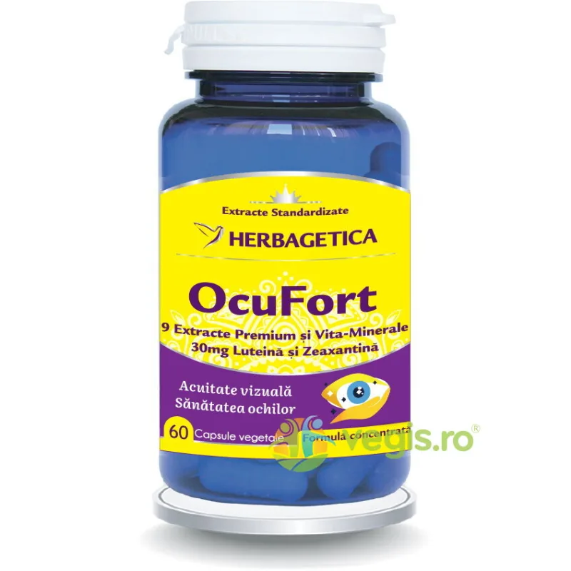 Ocufort 60cps HERBAGETICA — preț și oferte