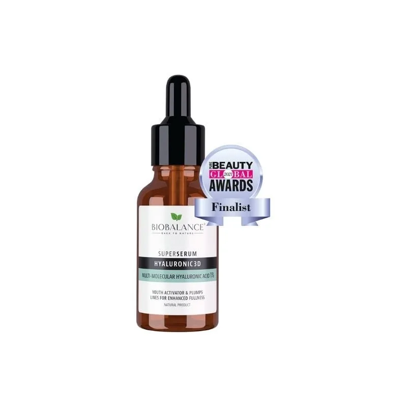 Super Serum Hyaluronic 3D Acid Hialuronic Multi-molecular 1%,30 ml, Bio Balance — preț și oferte