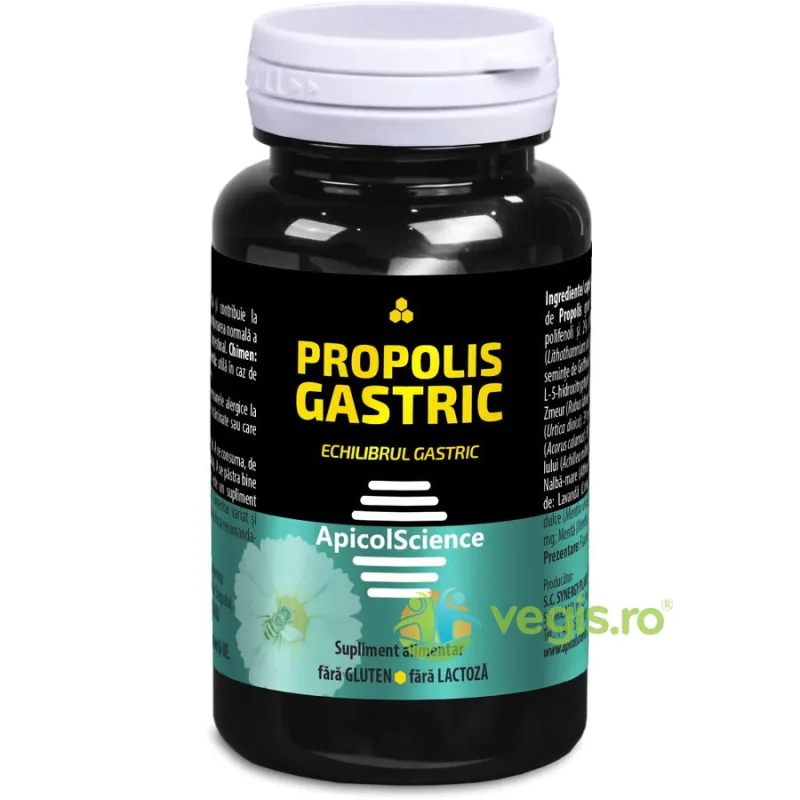 Propolis Gastric 60cps APICOLSCIENCE — preț și oferte