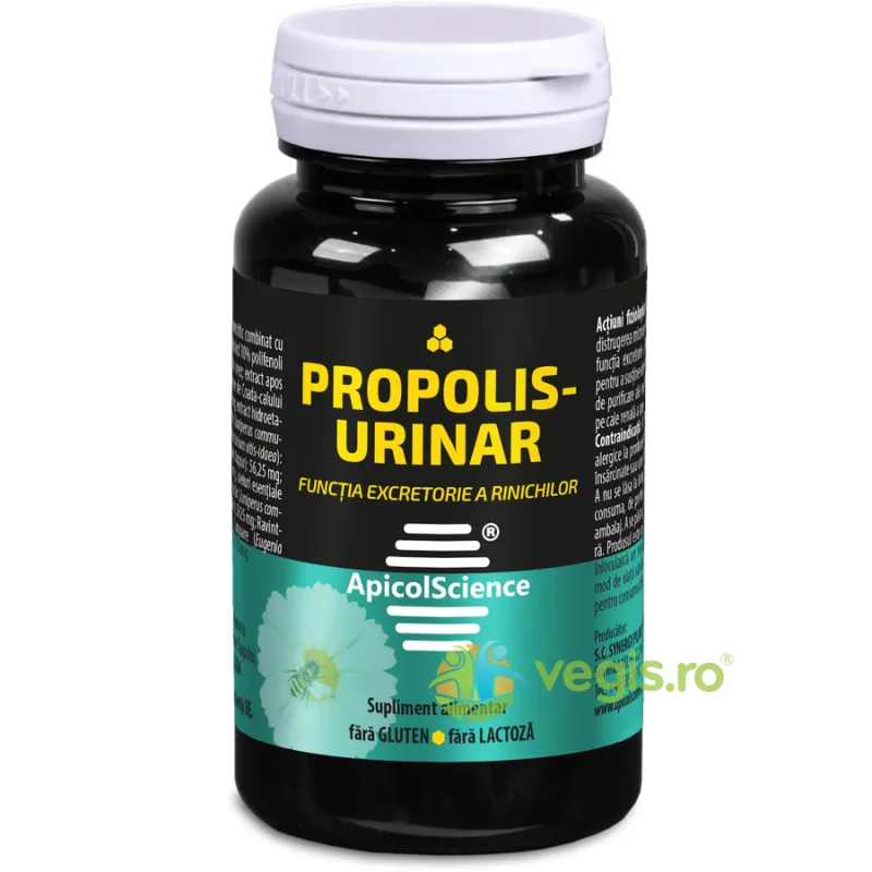 Propolis Urinar 60cps APICOLSCIENCE — preț și oferte