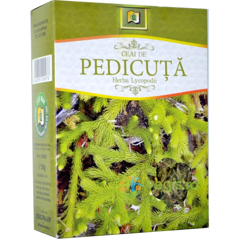 Ceai Pedicuta Iarba 50gr Stef Mar — preț și oferte
