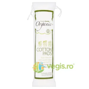 Dischete Demachiante din Bumbac Organic 100buc