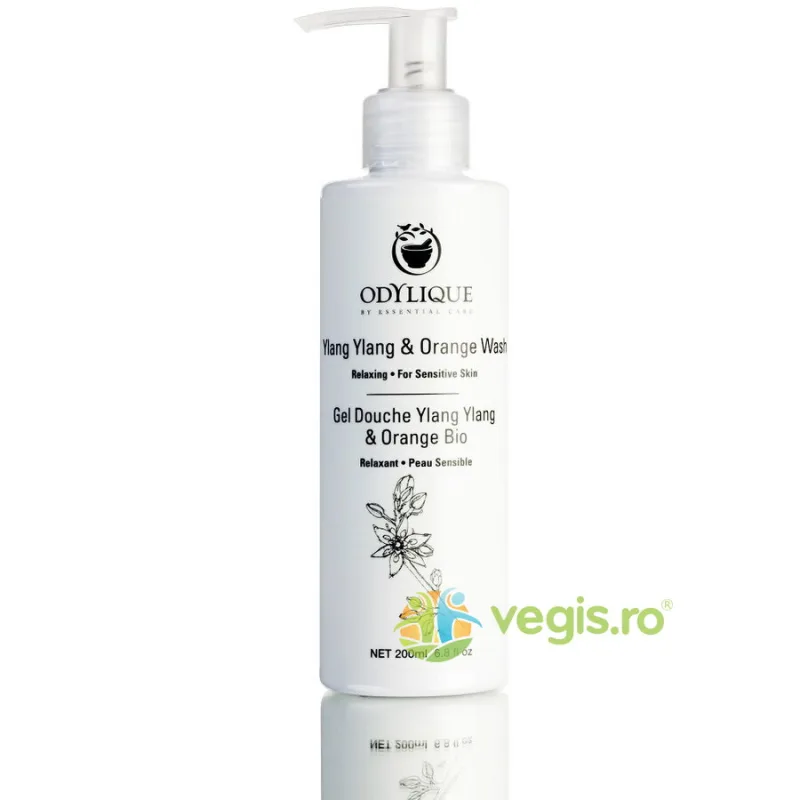 Gel de Dus Cremos cu Ylang Ylang Bio  200ml ODYLIQUE BY ESSENTIAL CARE — preț și oferte