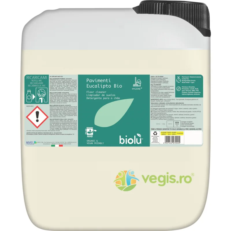 Detergent pentru Pardoseli Bio 5L BIOLU — preț și oferte
