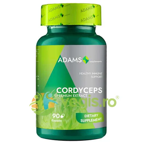 Cordyceps (Ciuperca Tibetana) 300mg 90cps ADAMS VISION — preț și oferte