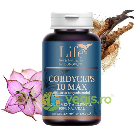 Cordyceps 10 Max 120cps BIONOVATIV — preț și oferte