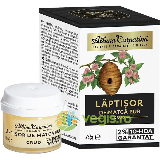 Laptisor de Matca 2% 10-HDA 10g Albina Carpatina — preț și oferte