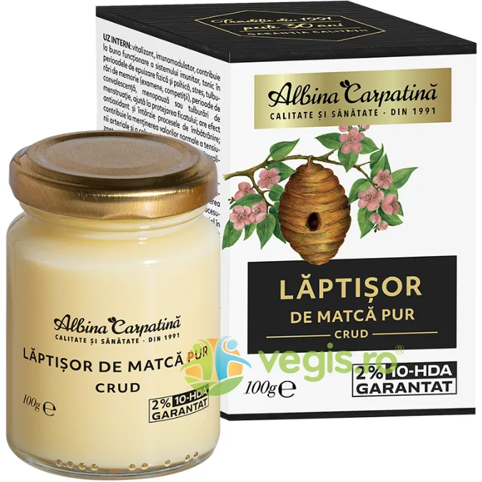 Laptisor de Matca 2% 10-HDA 100g Albina Carpatina — preț și oferte