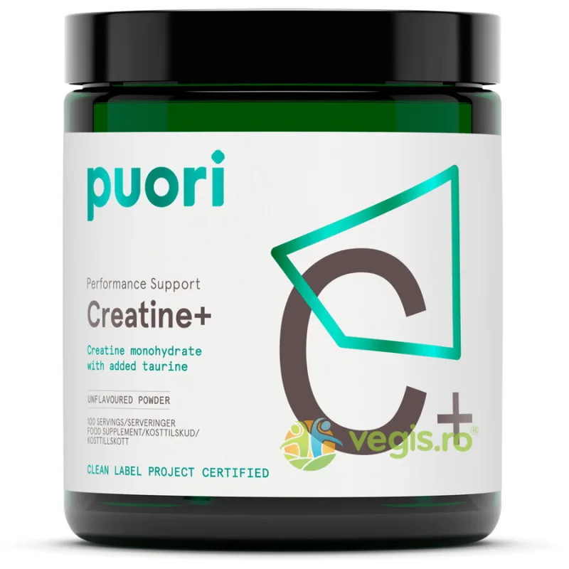 Puori Creatina+ (Creatina Monohidrata) 325g — preț și oferte