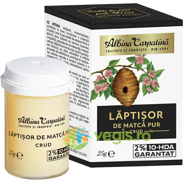 Laptisor de Matca 2% 10-HDA 25g Albina Carpatina — preț și oferte