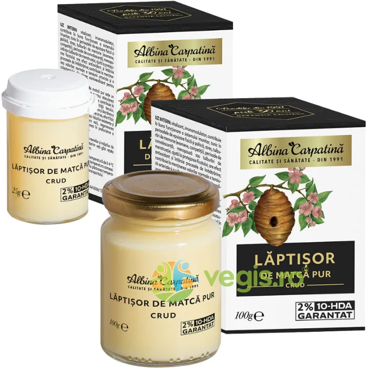 Laptisor de Matca 2% HDA 100g+25g Albina Carpatina — preț și oferte
