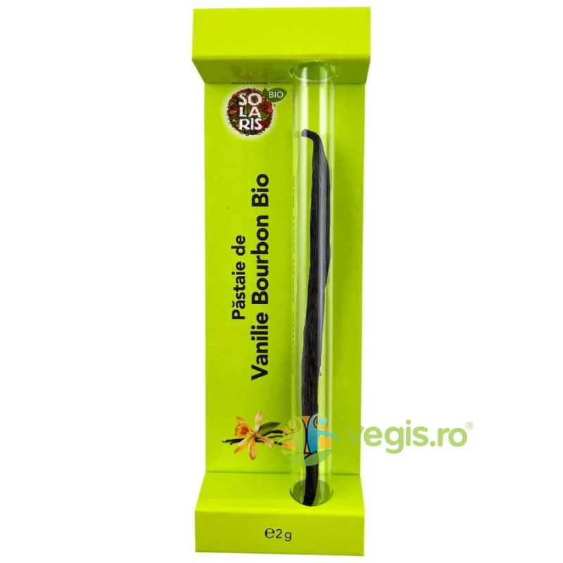 Pastaie de Vanilie Bourbon Ecologica/Bio 2g SOLARIS — preț și oferte