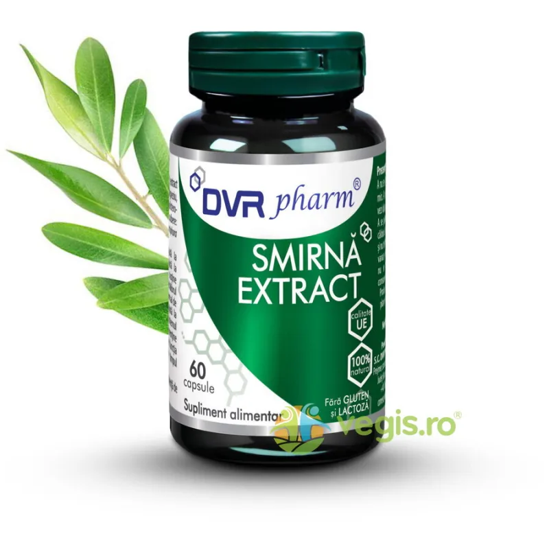 Smirna Extract 60cps DVRPharm — preț și oferte